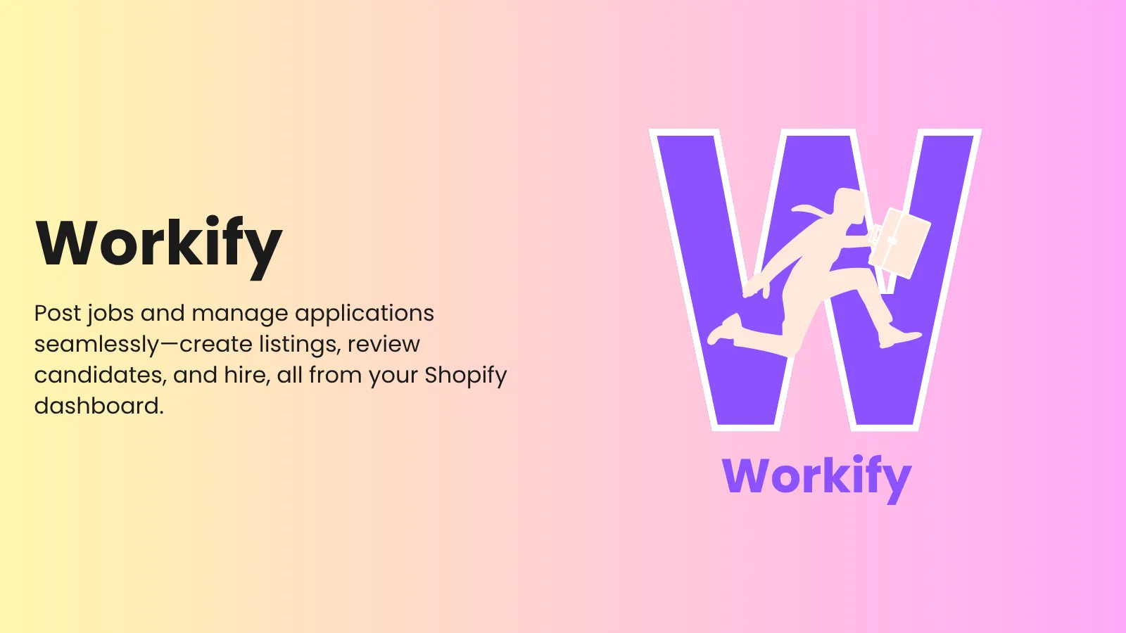 Workify hiring dashboard