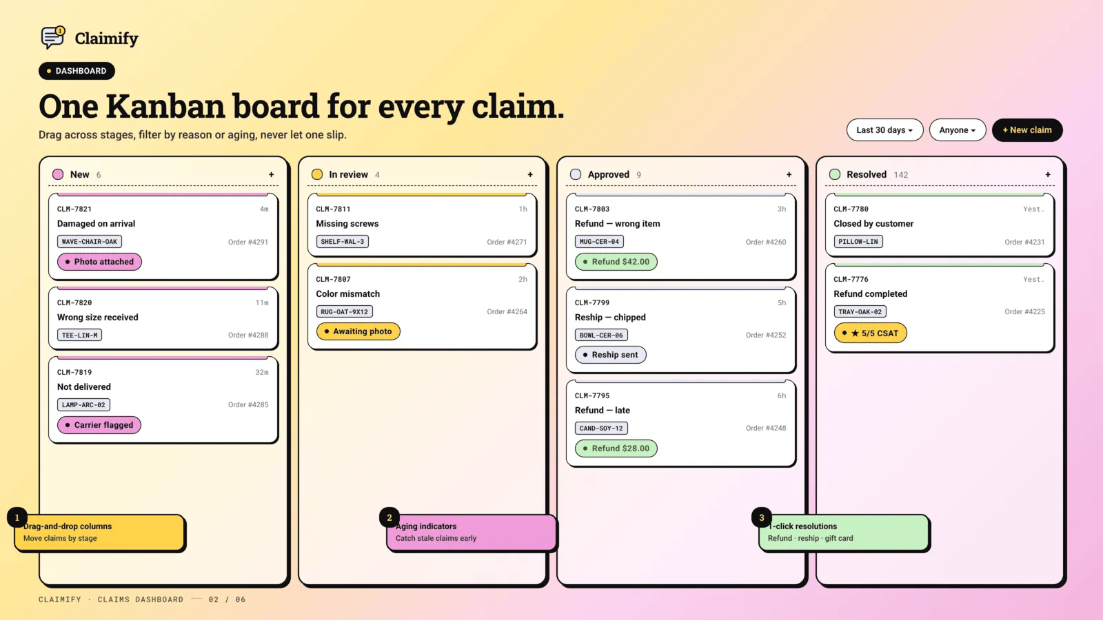 Claimify screenshot 1